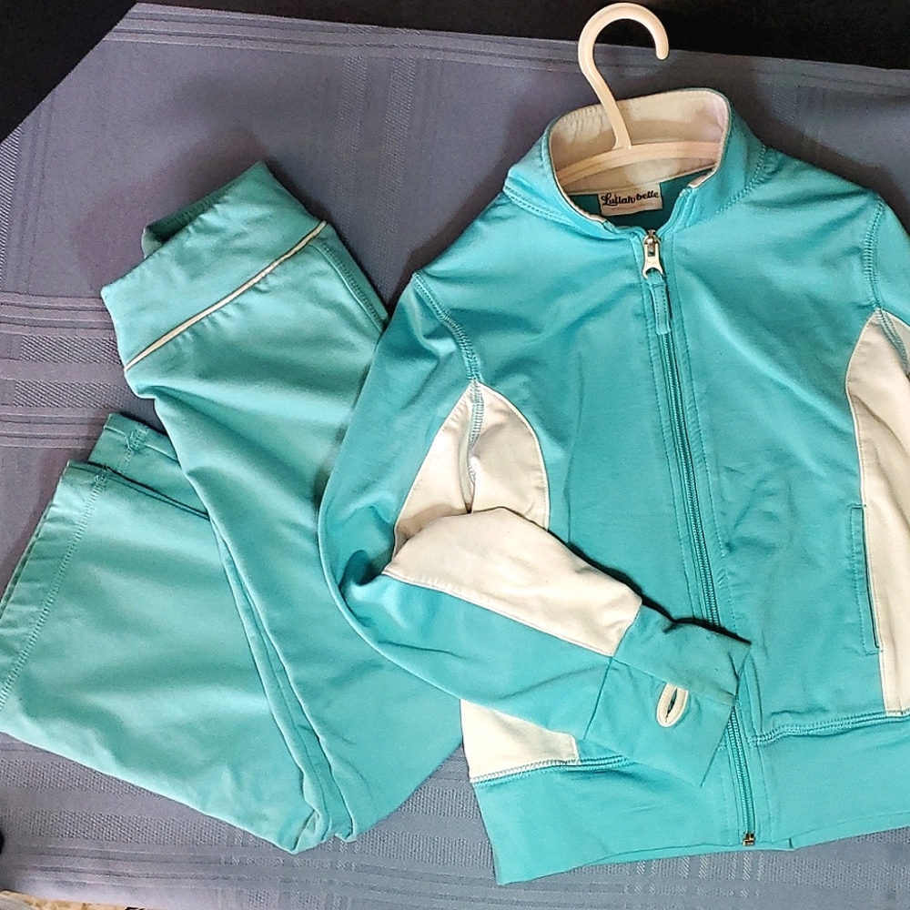 Lullah Bette Kids Track/Athletic Suit - Jacket (M 6-7), Pants (Sm 4-5)